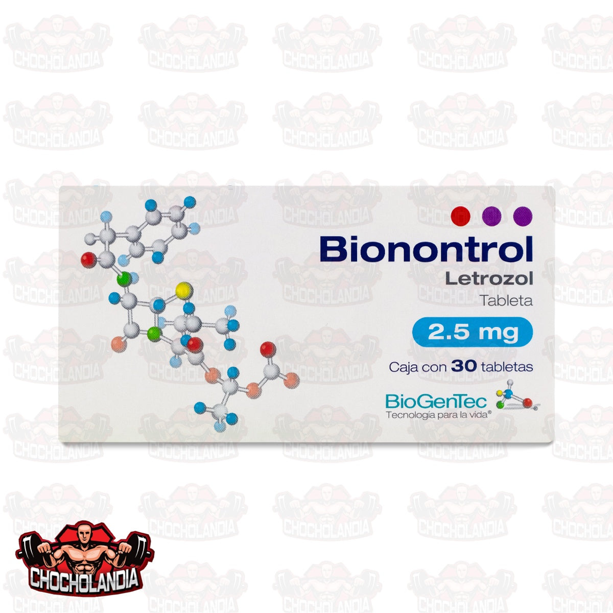 Bionontrol letrozol 30 Tabletas 2.5Mg Biogentec