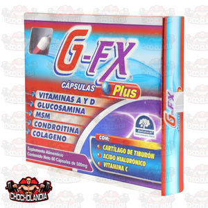 G FX PLUS, 60 CAPSULAS DE 500 MG, NATUTECH