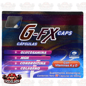 G FX CAPS, 60 CAPSULAS DE 500 MG, NATUTECH