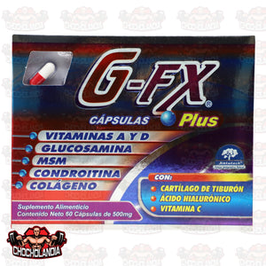 G FX PLUS, 60 CAPSULAS DE 500 MG, NATUTECH