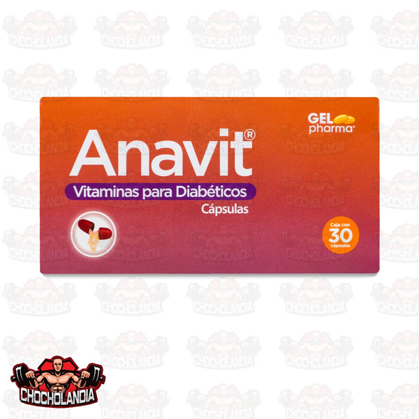 ANAVIT VYTAMINAS PARA DIABETICOS
