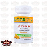 BIOGRICIN VITAMINA C 30 TABS MASTICABLES DE 1 G SABOR NARANJA