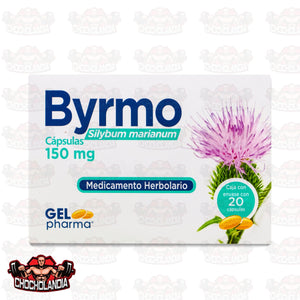 Byrmo Silimarina 150Mg 20 Capsulas Gelpaharma