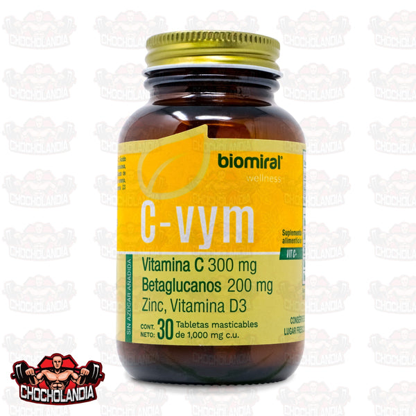 C-VYM c/30 TABS Masticables 1000 MG.