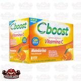 CBOOST VITAMINA C POLVO EFERVESCENTE SABOR MANDARINA CON 30 SOBRES 8 G