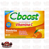 CBOOST VITAMINA C POLVO EFERVESCENTE SABOR MANDARINA CON 30 SOBRES 8 G