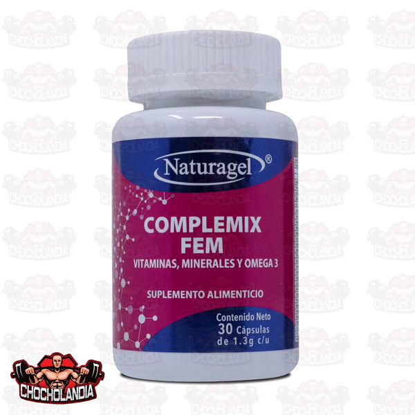 COMPLEMIX FEM, FRASCO CON 30 CAPSULAS, NATURAGEL