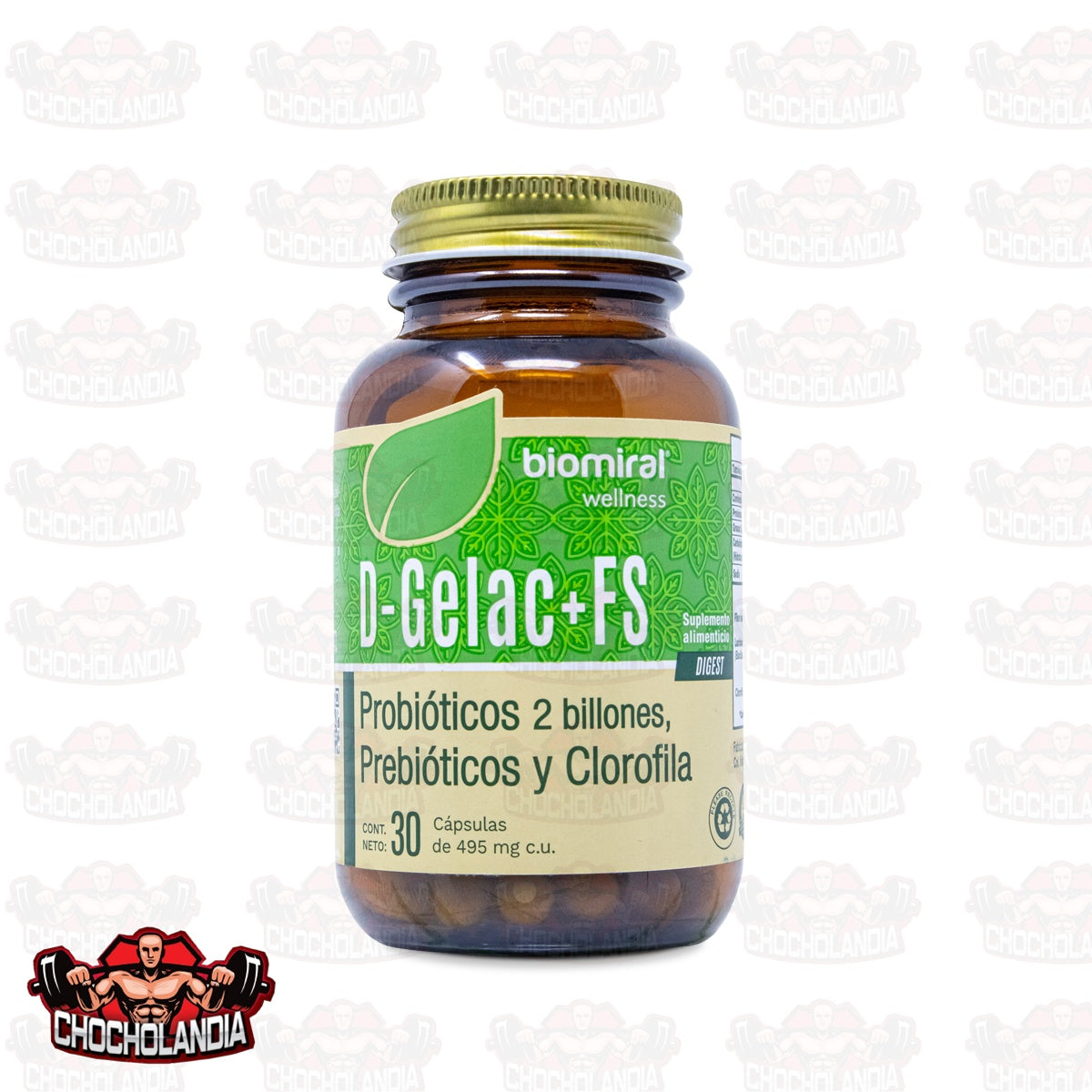 D GELAC FS, FRASCO CON 30 CAPSULAS, BIOMIRAL