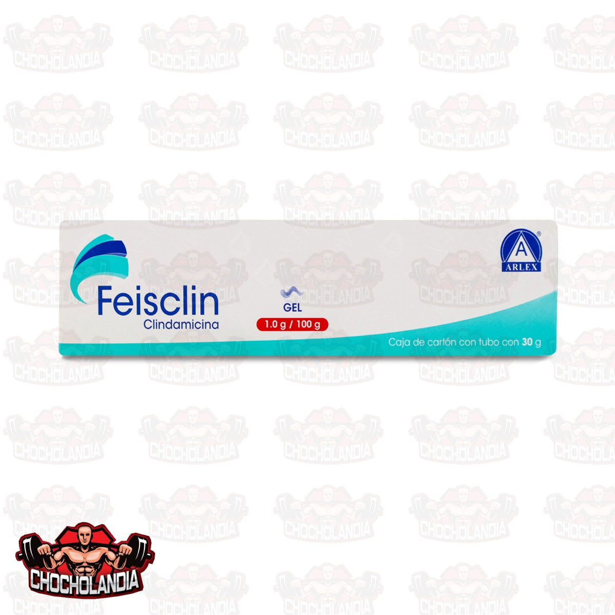 Feisclin Clindamicina Gel 1.0G/100G Arlex Tubo 30G