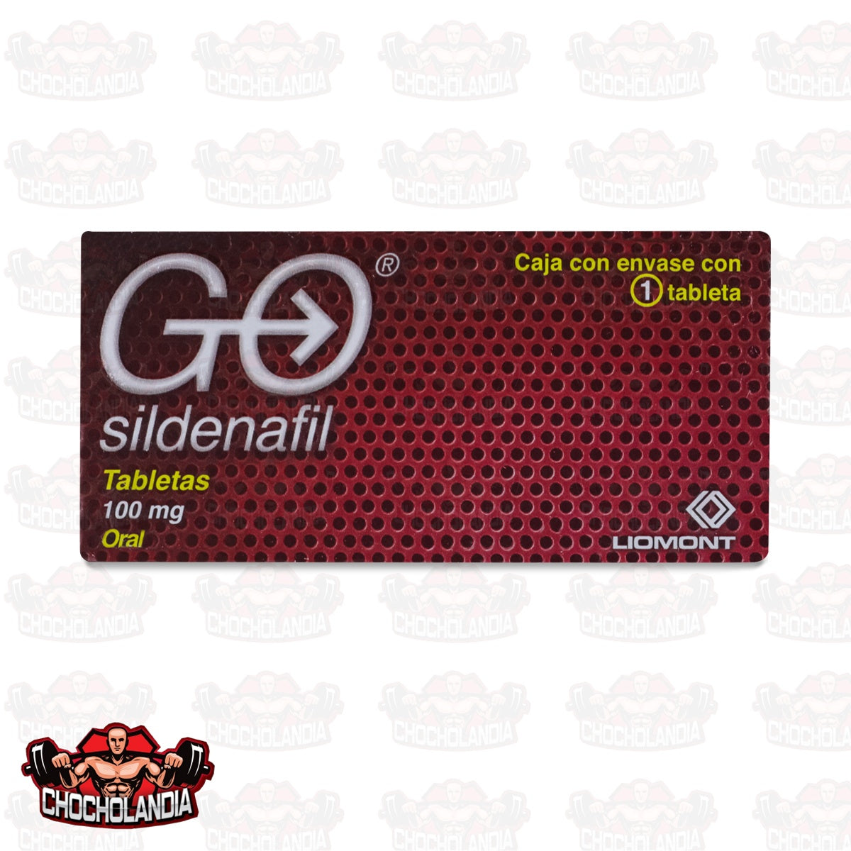 SILDENAFIL GO, 1 TABLETA DE 100 MG, LIOMONT