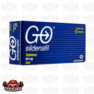 SILDENAFIL GO, 1 TABLETA DE 50 MG, LIOMONT