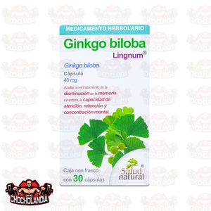 GINKGO BILOBA LINGNUM FRASCO CON 30 CAPS, SALUD NATURAL