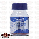 GLUCOSAMINA Y CONDROITINA + OMEGA 3, 30 CAPS, NATURAGEL