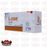 Lose (Mazindol) 2 Mg 30 Tabletas Ifa Celtics