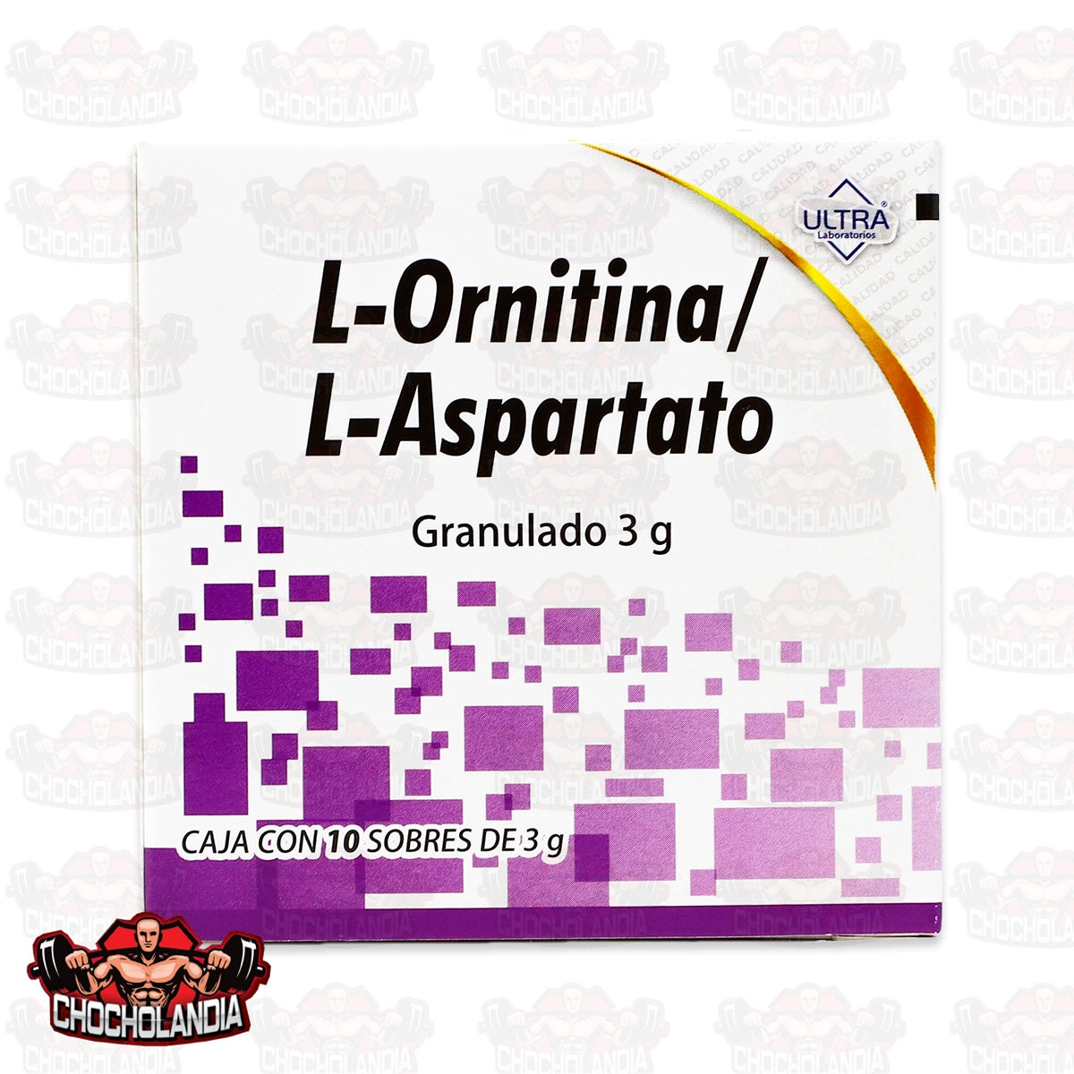L ORNITINA L ASPARTATO 10 SOB/3G Laboratorio ULTRA protector hepatico (HEPA-MERZ GENERICO)