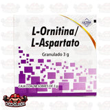 L ORNITINA L ASPARTATO 10 SOB/3G Laboratorio ULTRA protector hepatico (HEPA-MERZ GENERICO)