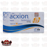 Acxion 8 (Fentermina) 6.4 Mg 30 Tabletas Ifa Celtics