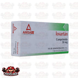 LOSARTAN 30 TABS 50 MG AMSA