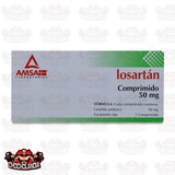 LOSARTAN 30 TABS 50 MG AMSA