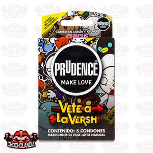 PRUDENCE MAKE LOVE SABOR Y AROMA CHICLE, 5 CONDONES, PRUDENCE