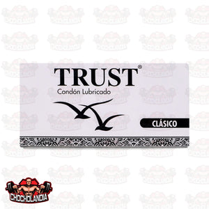 TRUST CLASICO CONDON LUBRICADO, 100 CONDONES, DKT