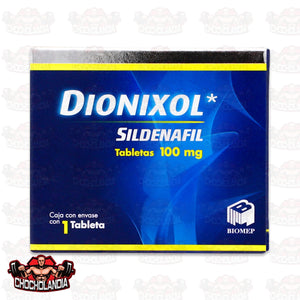 SILDENAFIL DIONIXOL, 1 TABLETA DE 100 MG, BIOMEP