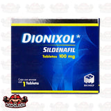 SILDENAFIL DIONIXOL, 1 TABLETA DE 100 MG, BIOMEP