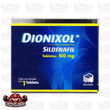 SILDENAFIL DIONIXOL, 1 TABLETA DE 100 MG, BIOMEP