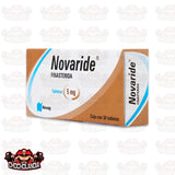 NOVARIDE FINASTERIDAM CAJA CON 30 TABLETAS DE 5 MG, NOVAG