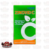 ZINOVID C, FRASCO CON 30 TABS, CMD