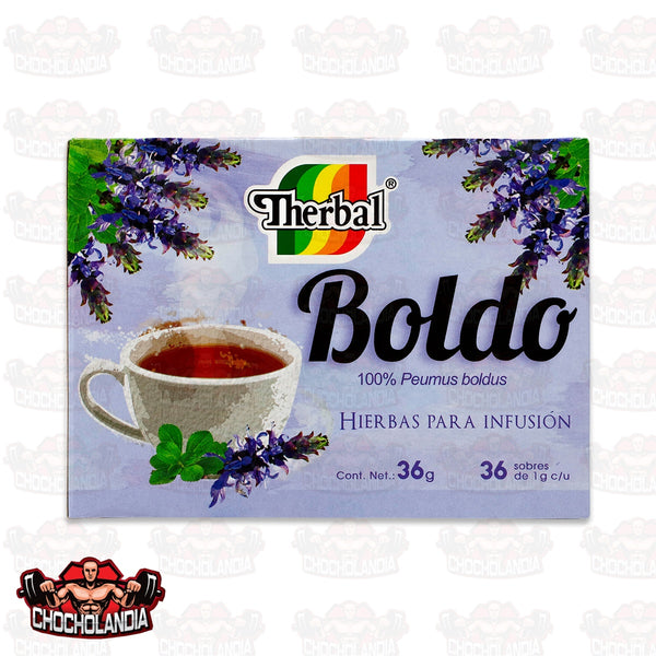 BOLDO HIERBAS PARA INFUSION, CAJA CON 36 SOBRES DE 1 G C/U, THERBAL