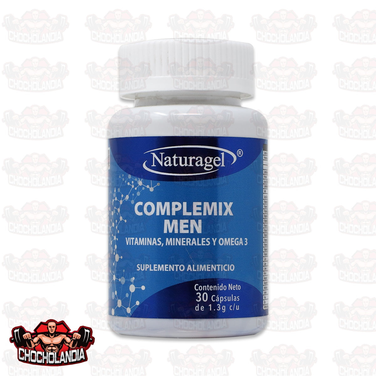 COMPLEMIX MEN, FRASCO CON 30 CAPSULAS, NATURAGEL