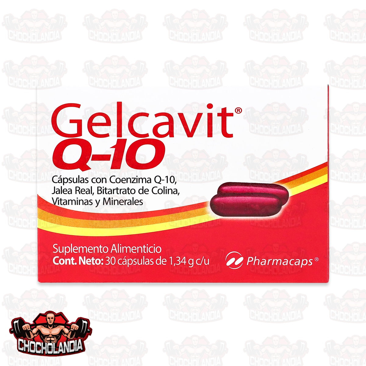 GELCAVIT Q10, 30 CAPSULAS, PHARMACAPS