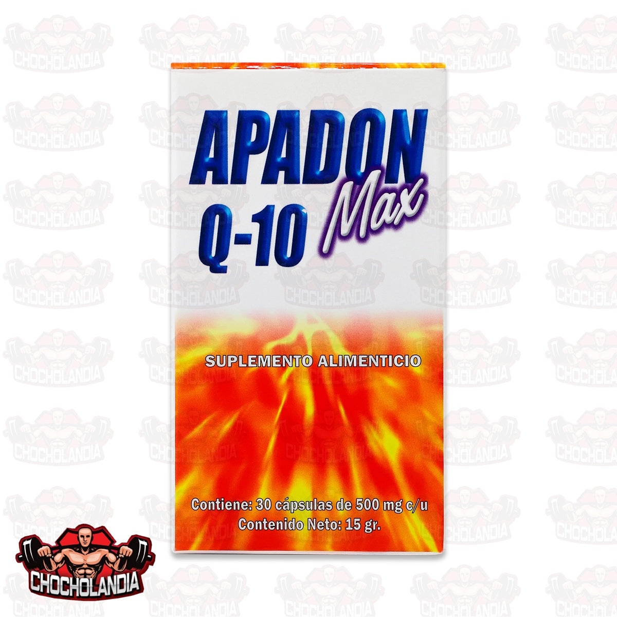 APADON Q10 MAX, 30 CAPSULAS DE 500 MG C/U, HD