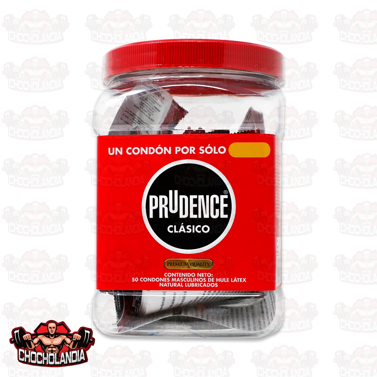 PRUDENCE CLASICO VITROLERO, 50 CONDONES MASCULINOS, DKT