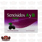 PRUGNEX SENOSIDOS A Y B, 30 CAPSULAS, PROGELA