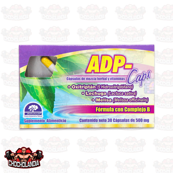ADP CAPS, 30 CAPSULAS DE 500 MG, NATUTECH