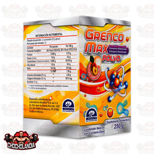 GRENCO MAX POLVO, FRASCO CON 250 G, NATUTECH