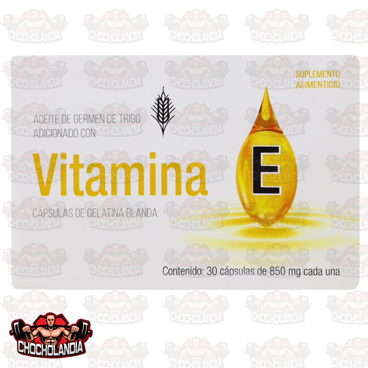 VITAMINA E, 30 CAPSULAS DE 850 MG C/U, PROGELA