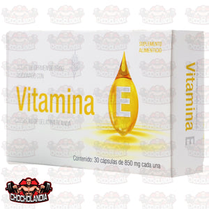 VITAMINA E, 30 CAPSULAS DE 850 MG C/U, PROGELA