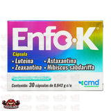 ENFO K, SUPLEMENTO ALIMENTICIO, 30 CAPSULAS 0.642G C/U