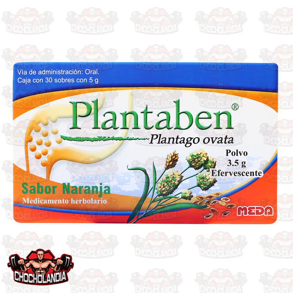 PLANTABEN PLANTAGO OVATA SABOR NARANJA MEDICAMENTO HERBOLARIO POLVO EFERVESENTE CAJA CON 30 SOBRES CON 5G