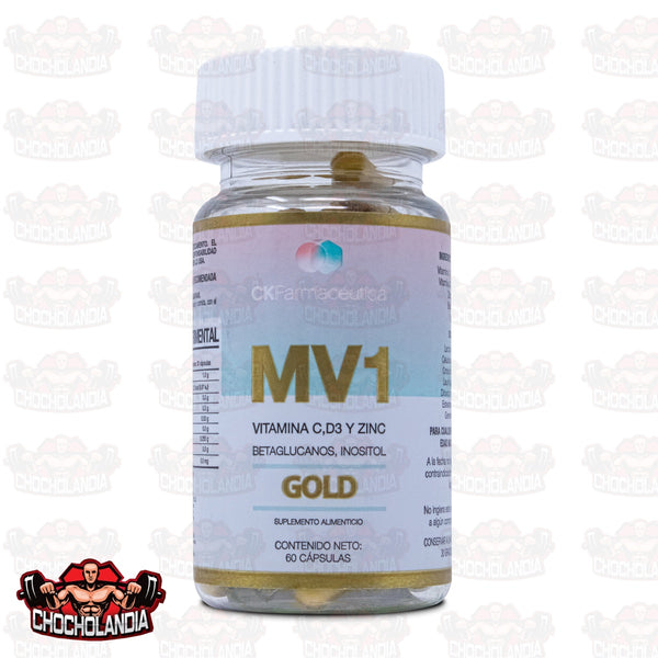 MV1 GOLD VITAMINA C, D3 Y ZINC 60 CAPS, CK FARMACEUTICA