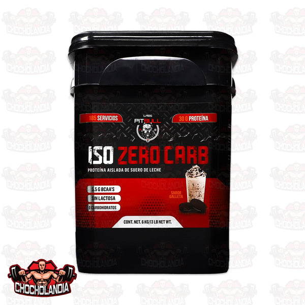 Proteína Iso Zero Carb Pitbull Labs (Sabor Galleta)