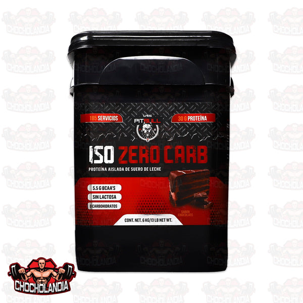Proteína Iso Zero Carb Pitbull Labs (Sabor Chocolate)