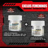 Ciclos Femeninos Oxandrolona + Clenbuterol XT Gold