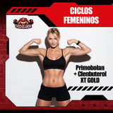 Ciclos Femeninos Primobolan  + Clenbuterol XT Gold
