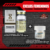 Ciclos Femeninos Primobolan  + Clenbuterol XT Gold