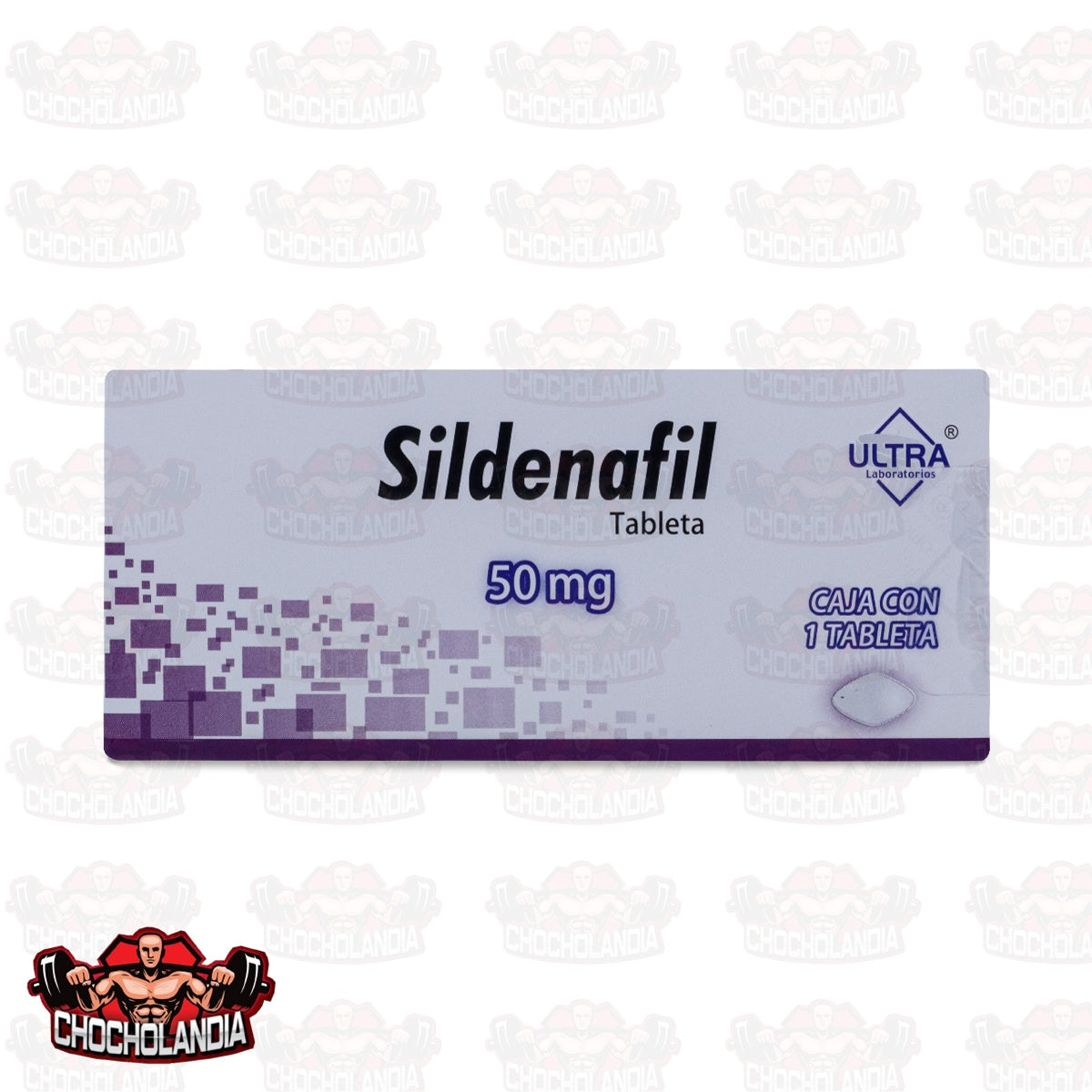 SILDENAFIL CAJA CON 1 TABLETA DE 50 MG, ULTRA