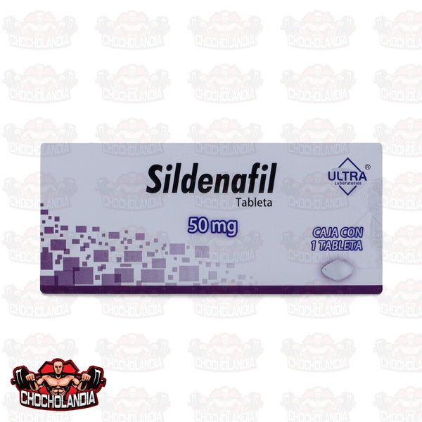 SILDENAFIL CAJA CON 1 TABLETA DE 50 MG, ULTRA